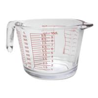 Maatbeker glas 1L - thumbnail
