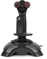 SPEEDLINK PHANTOM HAWK Joystick PC Analoog/digitaal USB Zwart, Grijs - thumbnail