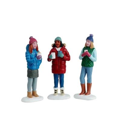 Lemax hot cocoa with friends s/3 kerstdorp figuur type 3 Vail Village 2024
