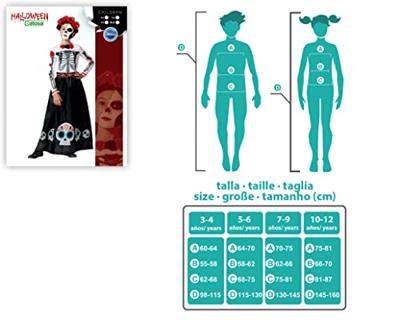 Kostuums voor Kinderen Skelet - Maat: 5-6 Jaar - Maat: 5-6 Jaar