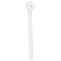 TRU COMPONENTS TC-12814156 Kabelbinder 300 mm 4.8 mm Natuur Met metalen tong, Chemische bestendigheid 100 stuk(s) - thumbnail