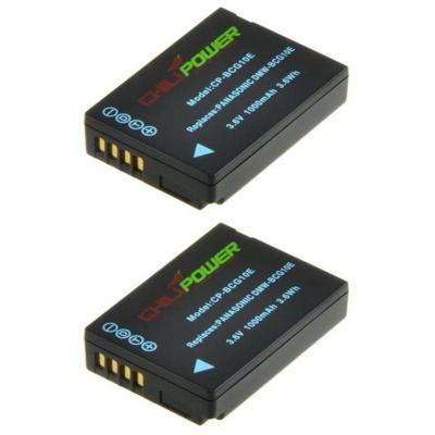 ChiliPower DMW-BCG10 accu voor Panasonic - 1000mAh - 2-Pack