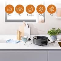 Tristar PZ-9135 Elektrische Hapjespan 30 cm Zwart - thumbnail