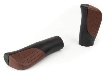 Widek 005244 handvatten city nova 90/120mm zwart/bruin per 3 sets