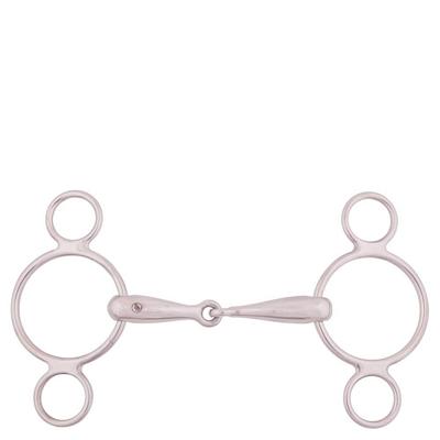 BR 3ring RVS pessoabit zilver maat:13,5