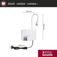Paulmann Halina 71100 LED-wandlamp 2.4 W LED Wit (mat) - thumbnail