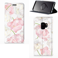 Samsung Galaxy S9 Smart Cover Lovely Flowers - thumbnail