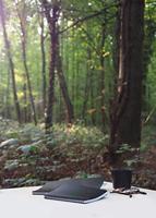 Notbk rhodia greenbook a5 lijn 6-g 180 pag zwart - thumbnail