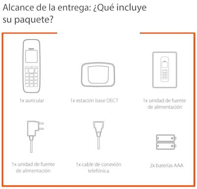 Draadloze telefoon Gigaset A170 Wireless 1,5"