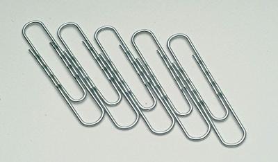 Q-CONNECT papierklemmen, 50 mm, doos van 40 stuks, ophangbaar