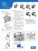 Waterpomp + distributieriemset VKMC012551 - thumbnail