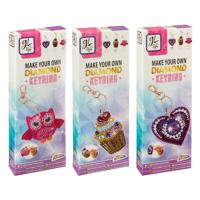 Creative Craft Group Diamant sleutelhanger maken - thumbnail