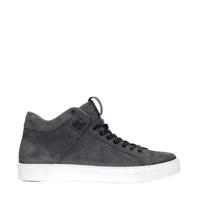 Manfield nubuck sneakers grijs - thumbnail