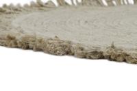 Tapijt DKD Home Decor Natuurlijk Jute (200 x 200 x 1,5 cm) - thumbnail