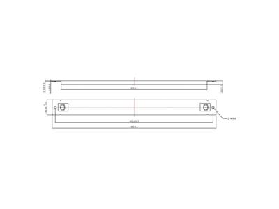 ROLINE 19 Blindplaat snap-in, 1 HE, zwart