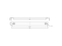 ROLINE 19 Blindplaat snap-in, 1 HE, zwart - thumbnail