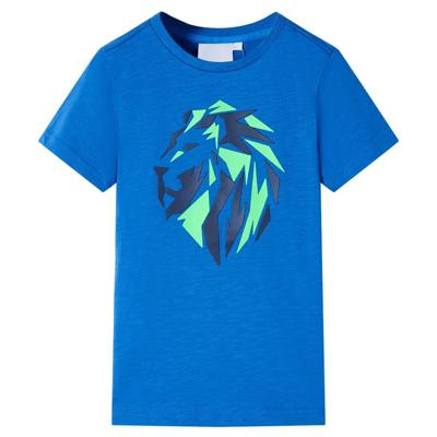 Kindershirt 140 blauw Kindershirt 140 blauw
