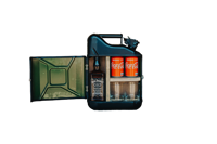 Jerrycan Jack Daniels Giftset - Zwart - Uniek Cadeau - Authentiek en Stijlvol - Jerrycan - thumbnail