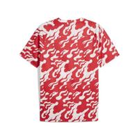 PUMA AC Milan Pre-Match Trainingsshirt 2025-2026 Wit Rood - thumbnail