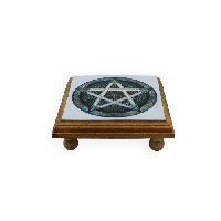 Mini Altaar Tafel - Pentagram - thumbnail