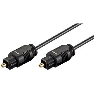 Toslink M/Toslink M - 2.2mm - Fiber optic kabel - 1 meter Toslink M/Toslink M - 2.2mm - Fiber optic kabel - 1 meter