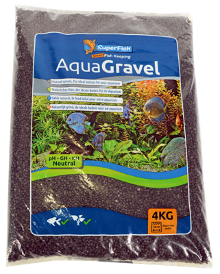 Aqua Grind Kristalzwart 1-2Mm4 Kg aquaria Superfish - Superfish Aqua Grind Kristalzwart 1-2Mm4 Kg aquaria Superfish - Superfish