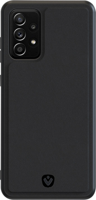 Valenta Snap Samsung Galaxy A32 5G Back Cover Leer Zwart Valenta Snap Samsung Galaxy A32 5G Back Cover Leer Zwart