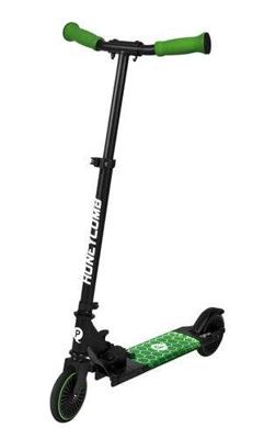 QPlay honeycomb step - kinderen - groen - met led verlichting - stunt step