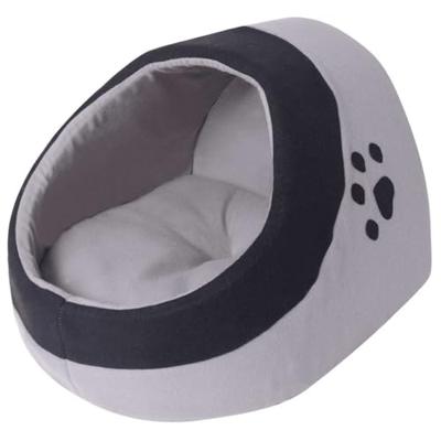 VidaXL Kattenmand l grijs en zwart VidaXL Kattenmand l grijs en zwart