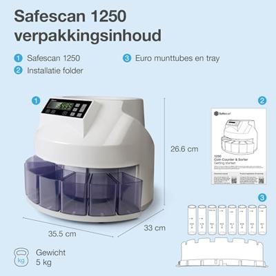 Safescan 1250 Geldteller - thumbnail