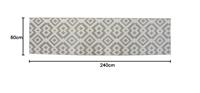 Tapijt DKD Home Decor Polyester Arabisch (60 x 240 x 1 cm) - thumbnail