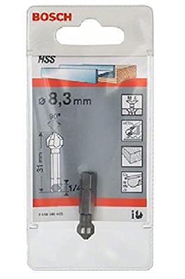 Bosch Accessories Bosch Power Tools 2608596405 Kegelverzinkboor 8.3 mm HSS 1/4 (6.3 mm) 1 stuk(s)