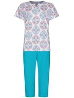 Duurzame kleurrijke pyjama Pastunette - thumbnail