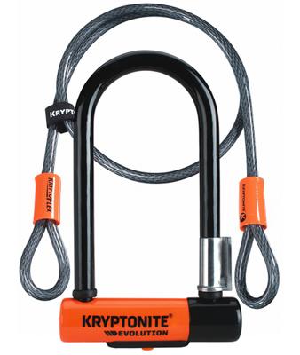 Kryptonite beugelslot evolution mini-7 met kabel art2