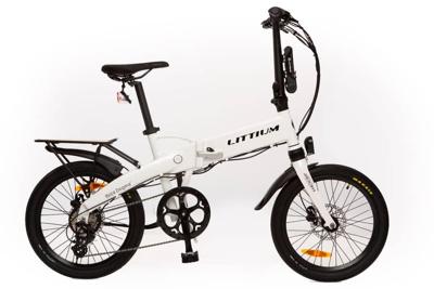 Littium Ibiza Dogma 04 Elektrische Vouwfiets 10,4AH - Wit
