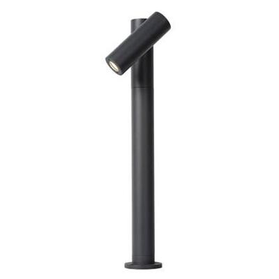 Lucide TATUM - Sokkellamp - LED - 1x5W 3000K - IP65 - Antraciet