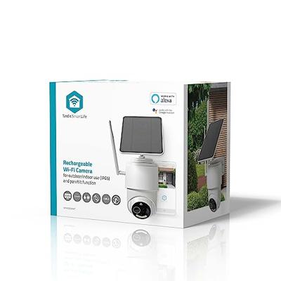 Nedis WIFICBO50WT Smartlife Camera Voor Buiten Wi-fi Full Hd 1080p Kiep En Kantel Ip65 Max. Batterijduur: 5 Maanden Cloud Opslag (optioneel) / Microsd (niet Inbegrepen) 5 V Dc Met Bewegingssensor Nachtzicht Wit - thumbnail