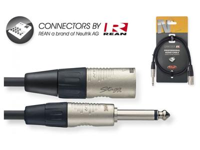 Stagg NAC6PXMR Jack Naar XLR Kabel
