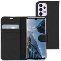 Accezz Wallet Case voor Samsung Galaxy A33 Telefoonhoesje Zwart - thumbnail