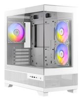 Antec CX500M Mini-tower Gaming-behuizing Wit Stoffilter - thumbnail