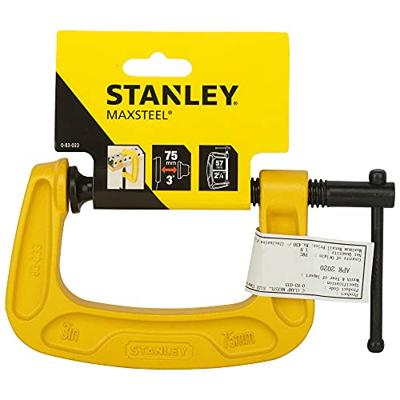 Stanley handgereedschap 75mm/3" C-Klem - 0-83-033 Stanley handgereedschap 75mm/3" C-Klem - 0-83-033