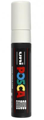 Posca Uni verfmarker 17k wit - blokpunt 15mm