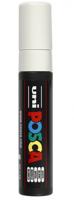 Posca Uni verfmarker 17k wit - blokpunt 15mm - thumbnail