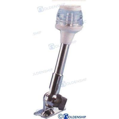 Luces de popa GS10346 - LUZ T.H. ABATIBLE 9"" BLANCA