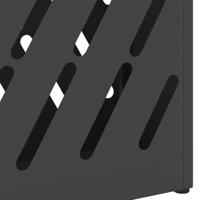 VidaXL Paraplu standaard zwart 28 x 12 x 41 cm staal - thumbnail