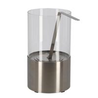 Esschert design Bioethanol tafelhaard rond rvs - thumbnail