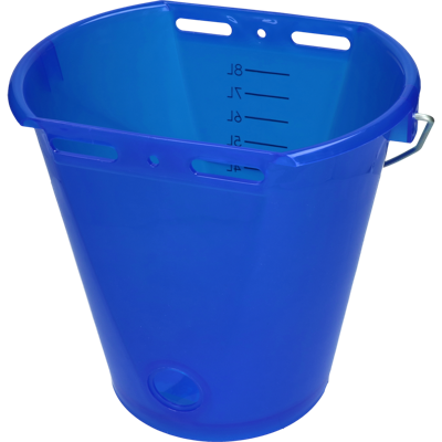Kalveremmer wit transparant 2-zijdig plat Transparant blauw Kalveremmer wit transparant 2-zijdig plat Transparant blauw