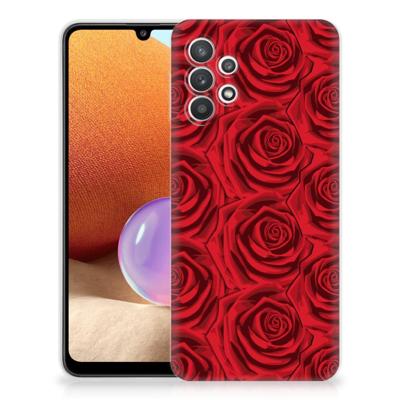 Samsung Galaxy A32 4G | A32 5G Enterprise Editie | TPU Case | Red Roses