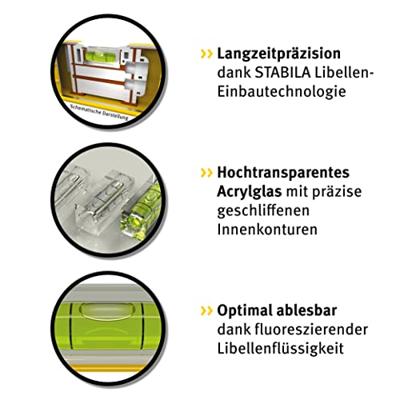 STABILA Type 70 waterpas 120cm - 02289 - thumbnail