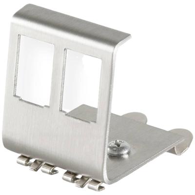 VALUE - DIN-rail adapter leeg, voor 2 keystones